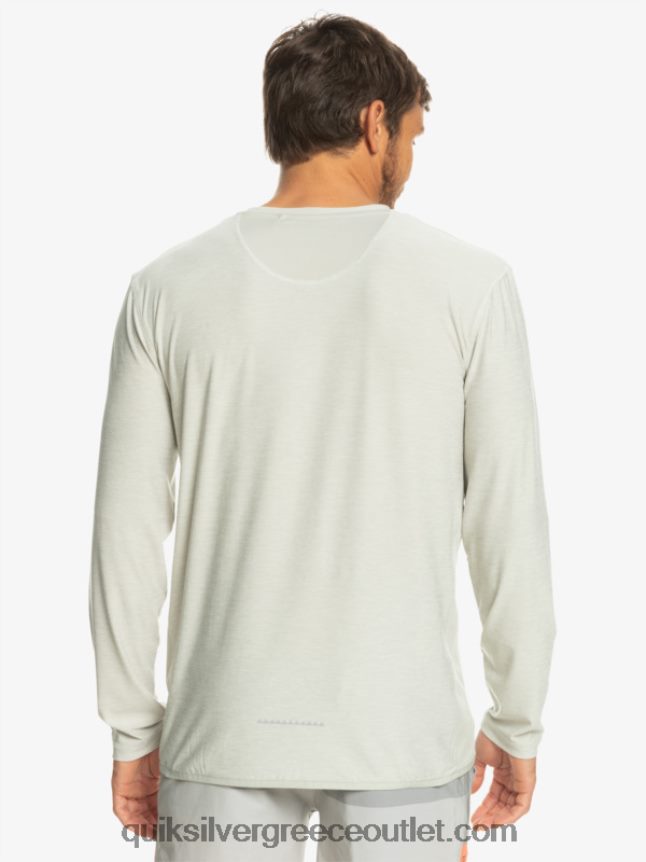 μακρυμάνικο μπλουζάκι coast runner Quiksilver άνδρες 66LP841347 γκρι βιολετί ρείκι