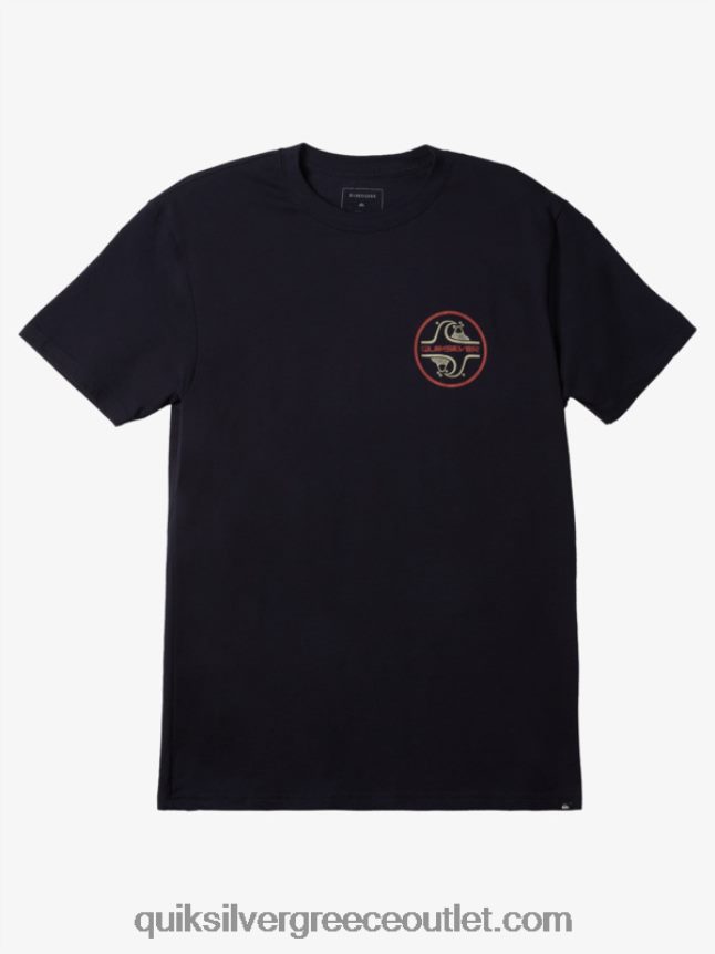 core μπλουζάκι με φυσαλίδες Quiksilver άνδρες 66LP841025 ναυτικό μπλέιζερ