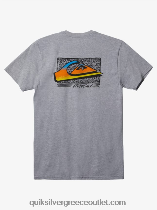 ρετρό fade t-shirt Quiksilver άνδρες 66LP841111 αθλητικό ρείκι