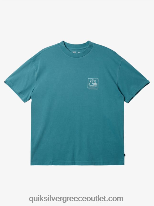 gregg kaplan κενό μπλουζάκι καμβά Quiksilver άνδρες 66LP841375 μπλε της Βρετάνης