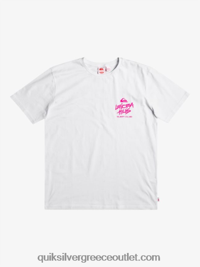 πράγματα lenora t-shirt Quiksilver x Stranger άνδρες 66LP841839 άσπρο