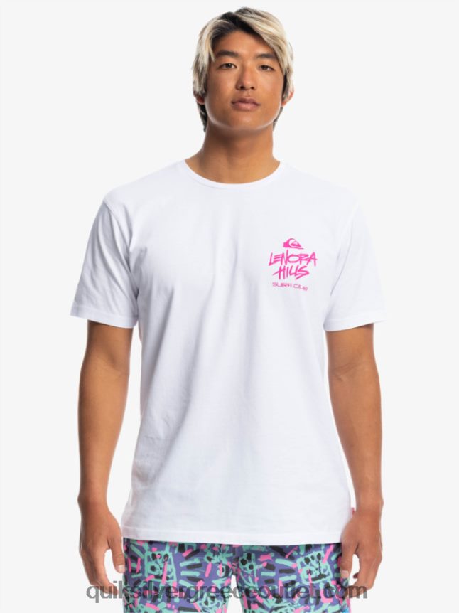 πράγματα lenora t-shirt Quiksilver x Stranger άνδρες 66LP841839 άσπρο
