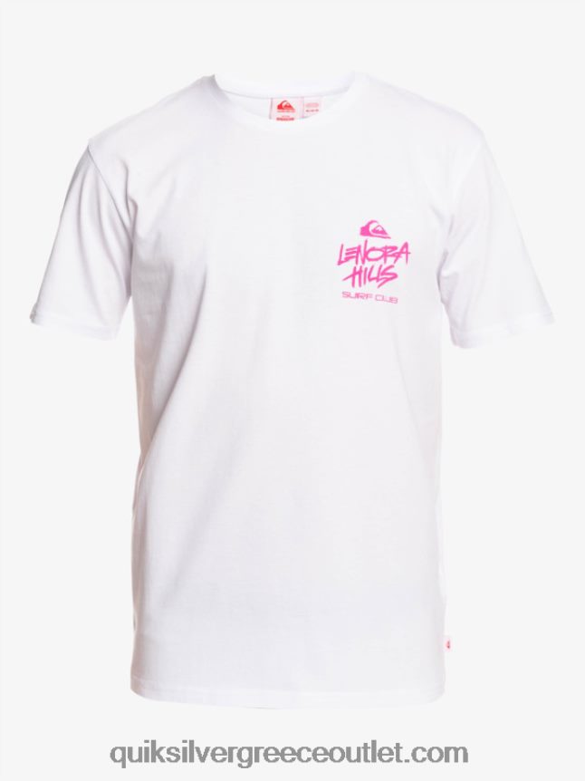 πράγματα lenora t-shirt Quiksilver x Stranger άνδρες 66LP841839 άσπρο