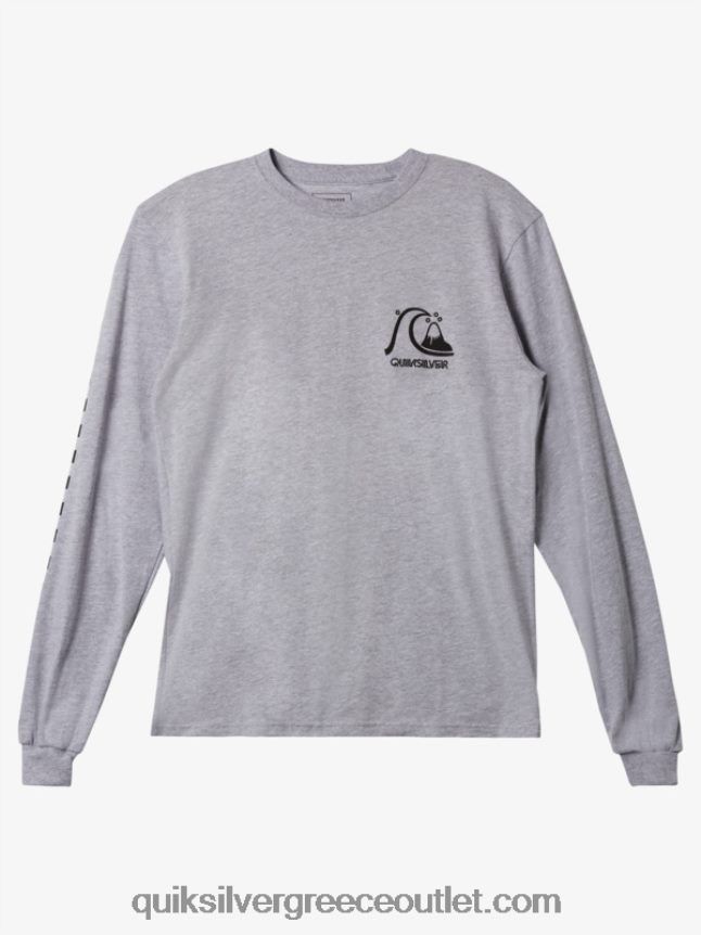 το αυθεντικό μπλουζάκι ls Quiksilver άνδρες 66LP841000 αθλητικό ρείκι