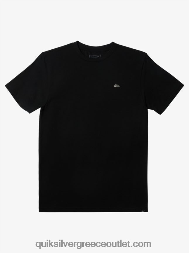 Μίνι μπλουζάκι με λογότυπο mw Quiksilver άνδρες 66LP84109 μαύρος