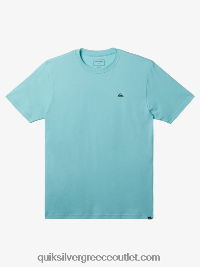 Μίνι μπλουζάκι με λογότυπο mw Quiksilver άνδρες 66LP84113 μπλε άγγελος
