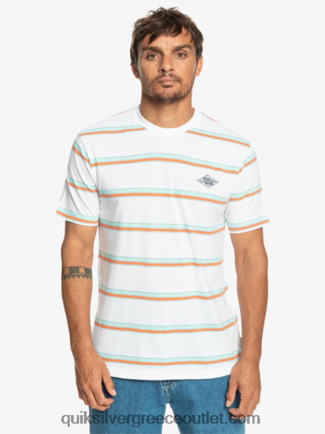 mystery point t-shirt Quiksilver άνδρες 66LP841392 σημείο μυστηρίου σημύδας