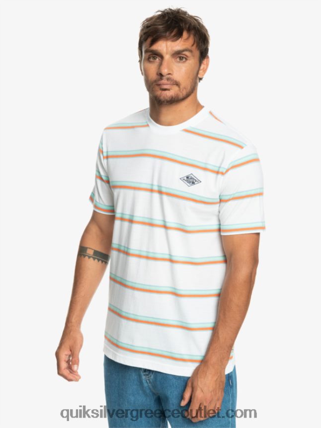 mystery point t-shirt Quiksilver άνδρες 66LP841392 σημείο μυστηρίου σημύδας