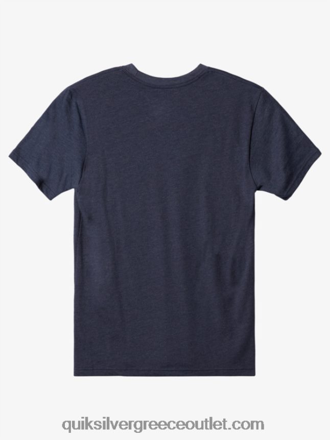 omni check t-shirt Quiksilver άνδρες 66LP841101 ναυτικό σακάκι ρείκι