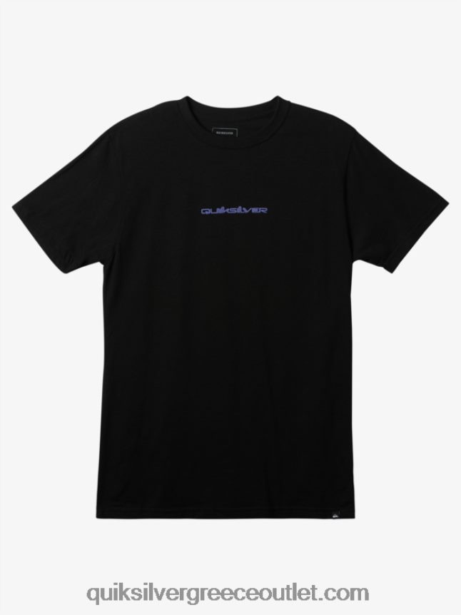 omni diamond t-shirt Quiksilver άνδρες 66LP84164 μαύρος