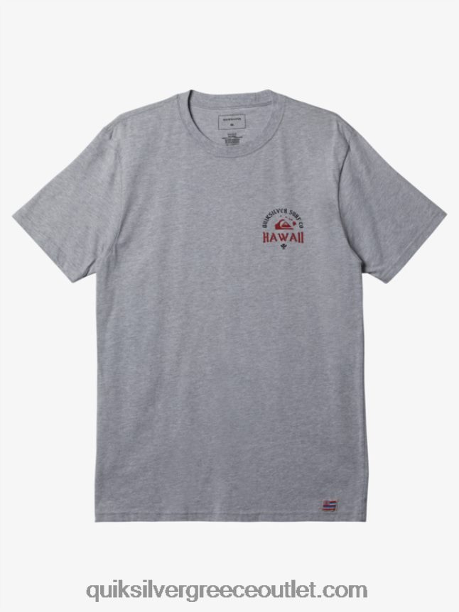 royal t-shirt με κόκορα της Χαβάης Quiksilver άνδρες 66LP84673 αθλητικό ρείκι