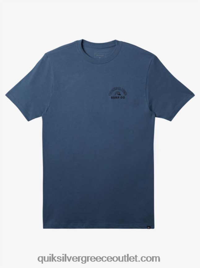 διαχρονικό spin t-shirt Quiksilver άνδρες 66LP84105 θάλασσα του Βέρινγκ