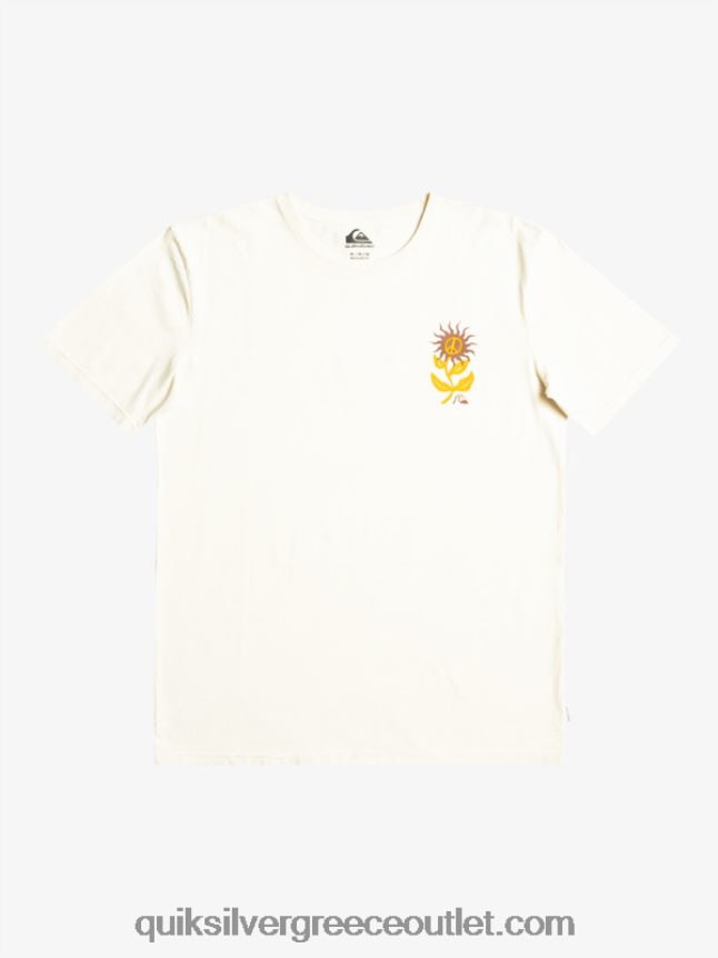 sun bloom μπλουζάκι Quiksilver άνδρες 66LP841020 σημύδα