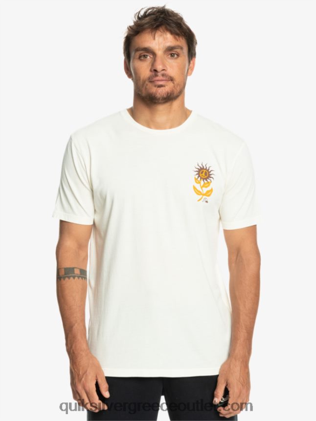 sun bloom μπλουζάκι Quiksilver άνδρες 66LP841020 σημύδα