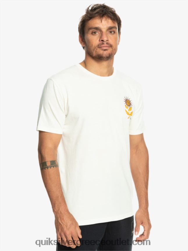 sun bloom μπλουζάκι Quiksilver άνδρες 66LP841020 σημύδα