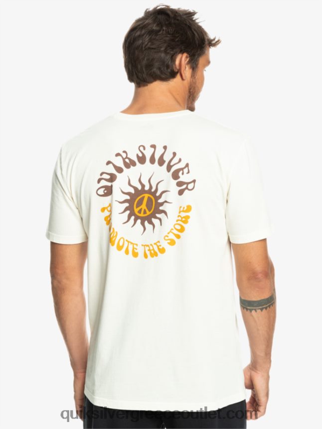 sun bloom μπλουζάκι Quiksilver άνδρες 66LP841020 σημύδα