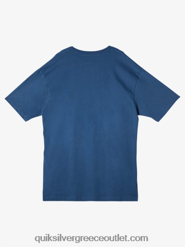 μπλουζάκι waterman fish tales Quiksilver άνδρες 66LP8459 σημαία μπλε