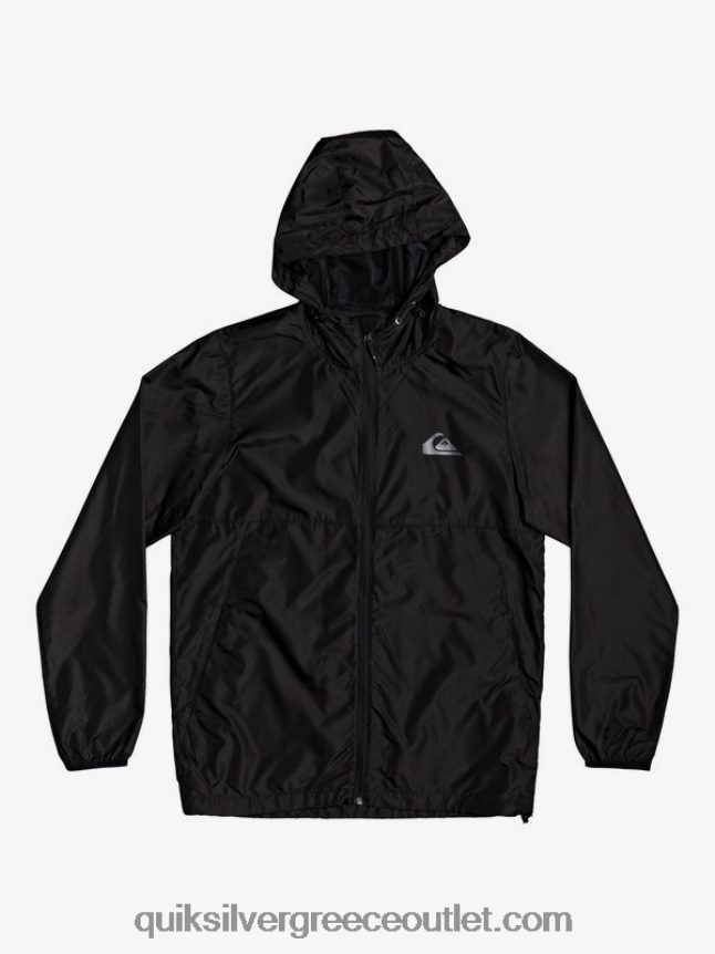 καθημερινό αντιανεμικό μπουφάν Quiksilver άνδρες 66LP841012 μαύρος