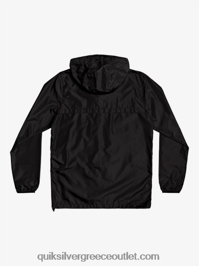 καθημερινό αντιανεμικό μπουφάν Quiksilver άνδρες 66LP841012 μαύρος