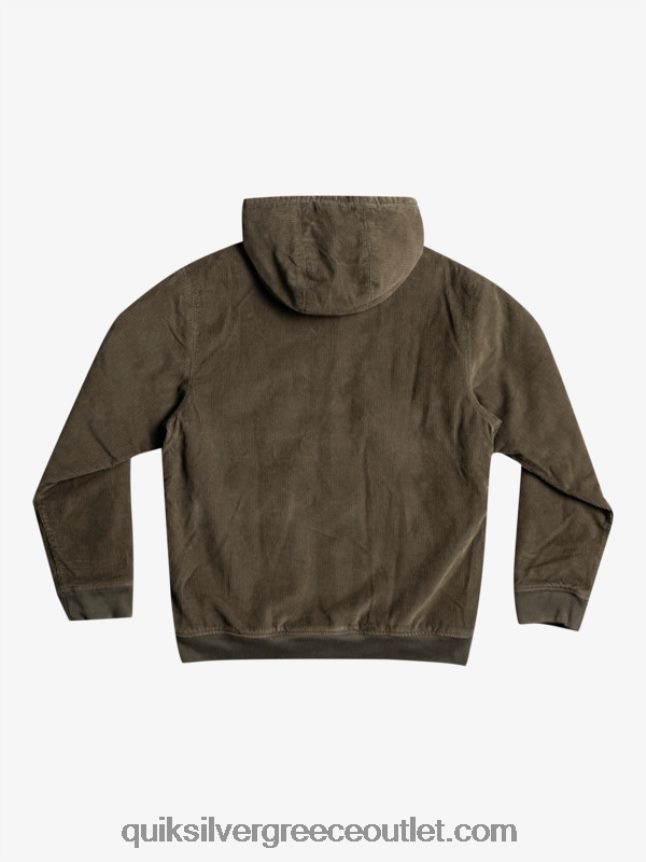 σακάκι κοτλέ τριπλό κορδόνι Quiksilver άνδρες 66LP841557 φύλλο σταφυλιού
