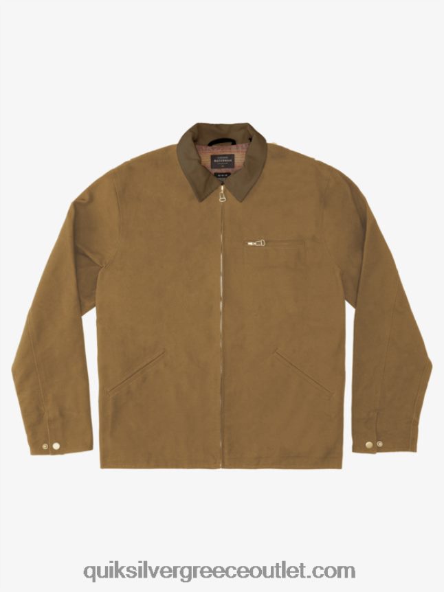 waterman wave αγγαρεία μπουφάν εργασίας Quiksilver άνδρες 66LP841176 dijon