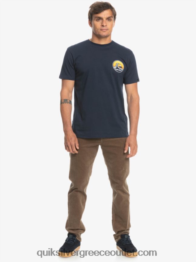 παντελόνι με κορδόνι κράκερ Quiksilver άνδρες 66LP841547 τσιπ σοκολάτας
