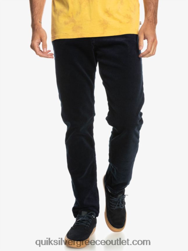 παντελόνι με κορδόνι κράκερ Quiksilver άνδρες 66LP841548 ναυτικό μπλέιζερ