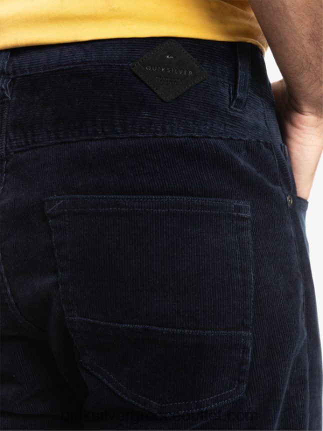 παντελόνι με κορδόνι κράκερ Quiksilver άνδρες 66LP841548 ναυτικό μπλέιζερ