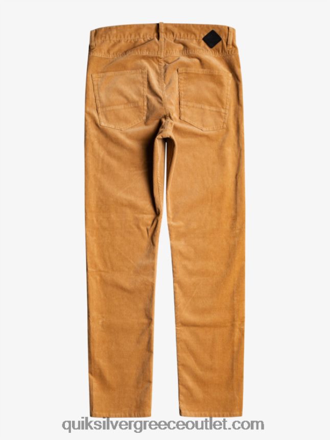 παντελόνι με κορδόνι κράκερ Quiksilver άνδρες 66LP841550 πλαζ
