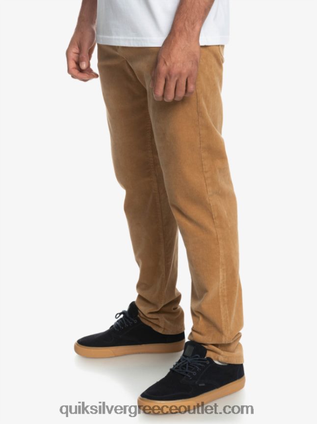 παντελόνι με κορδόνι κράκερ Quiksilver άνδρες 66LP841550 πλαζ