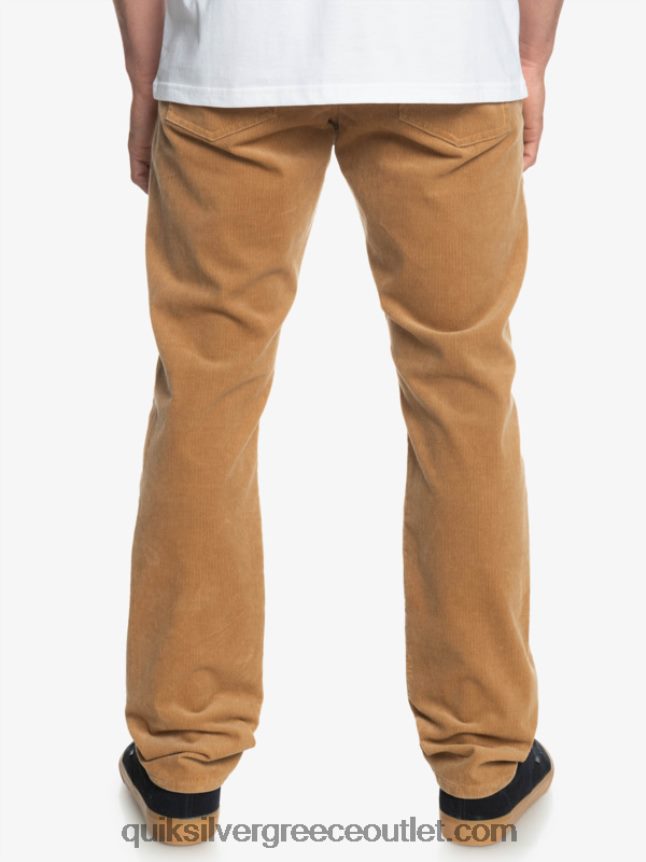 παντελόνι με κορδόνι κράκερ Quiksilver άνδρες 66LP841550 πλαζ