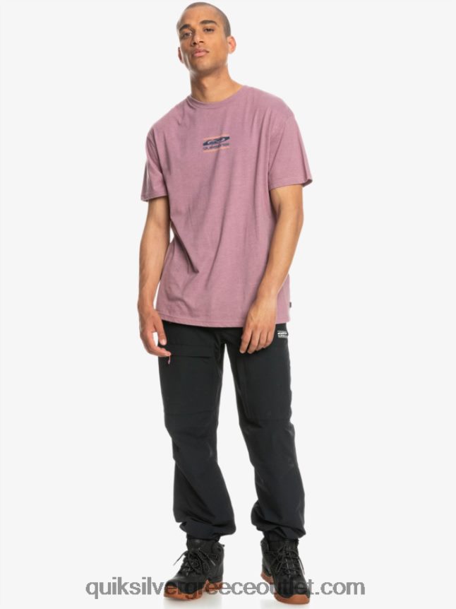 παντελόνι cargo με θαλάσσιο κρεβάτι Quiksilver άνδρες 66LP841847 μαύρος
