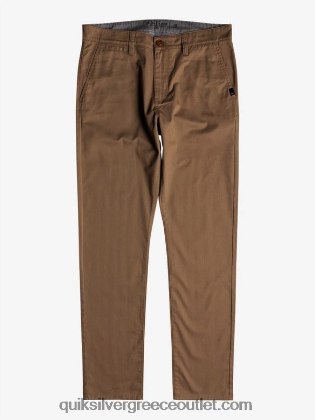 καθημερινό παντελόνι chino τσέπης Quiksilver άνδρες 66LP841159 φτελιά