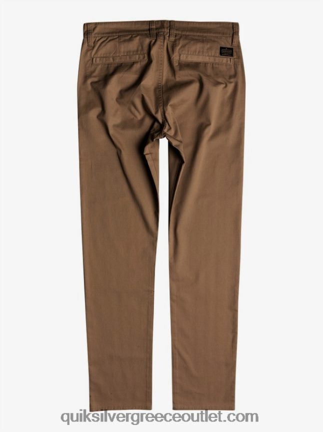 καθημερινό παντελόνι chino τσέπης Quiksilver άνδρες 66LP841159 φτελιά