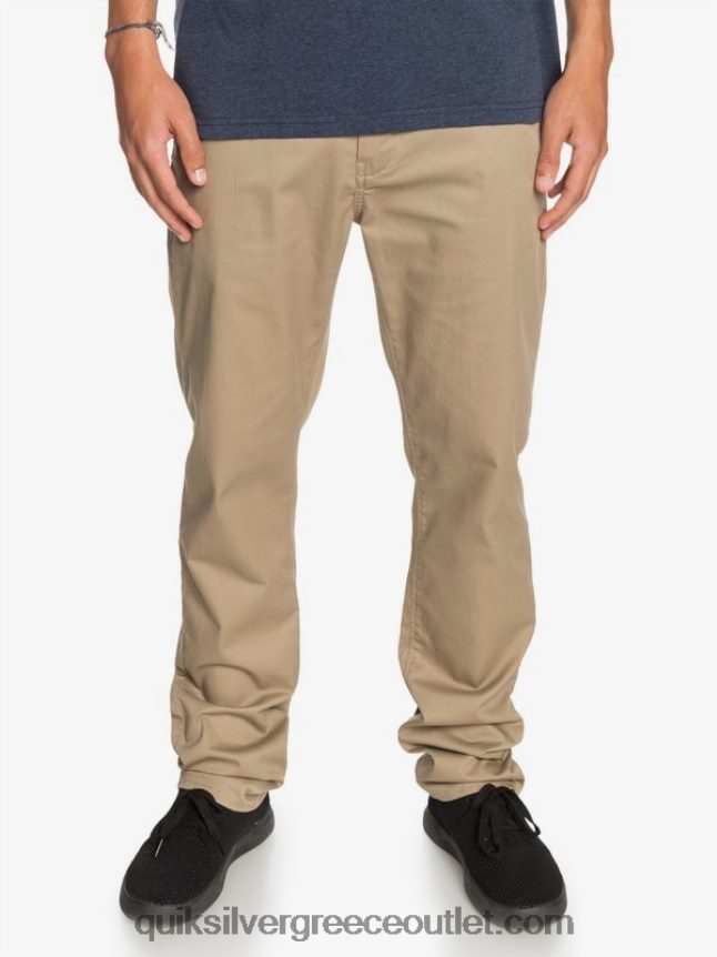 καθημερινό παντελόνι chino τσέπης Quiksilver άνδρες 66LP841159 φτελιά