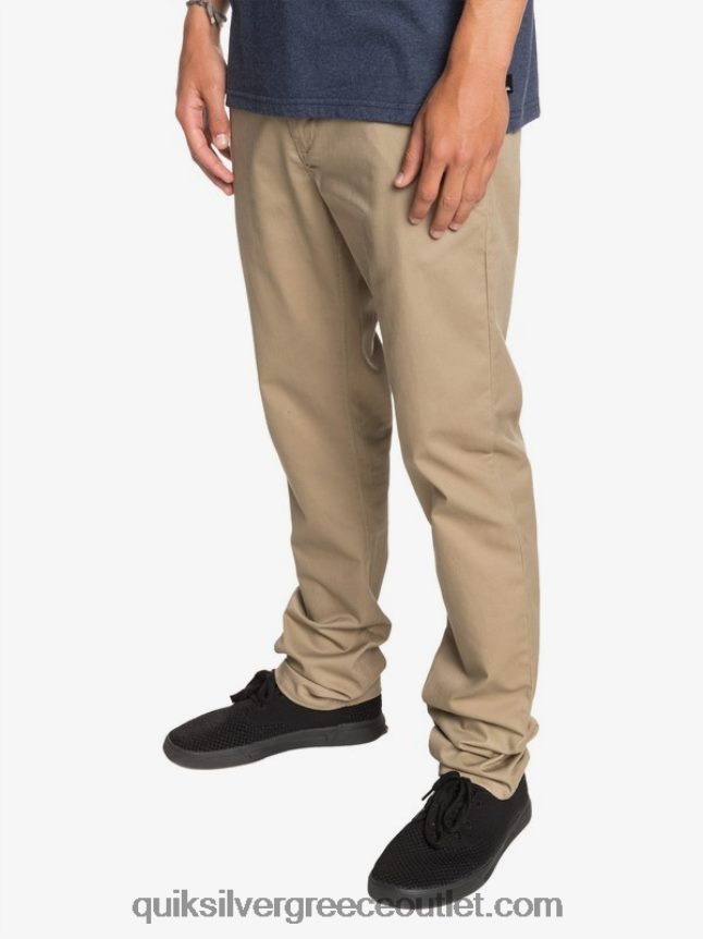 καθημερινό παντελόνι chino τσέπης Quiksilver άνδρες 66LP841159 φτελιά