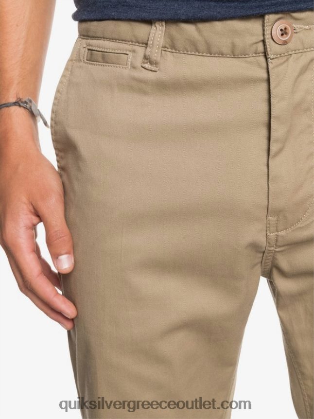καθημερινό παντελόνι chino τσέπης Quiksilver άνδρες 66LP841159 φτελιά