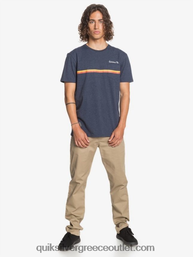 καθημερινό παντελόνι chino τσέπης Quiksilver άνδρες 66LP841159 φτελιά