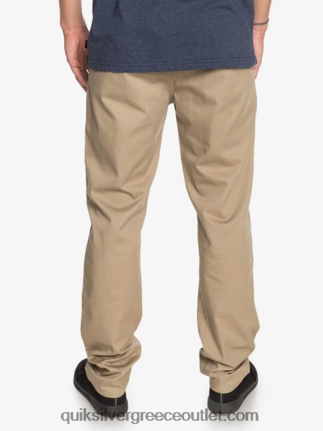 καθημερινό παντελόνι chino τσέπης Quiksilver άνδρες 66LP841159 φτελιά