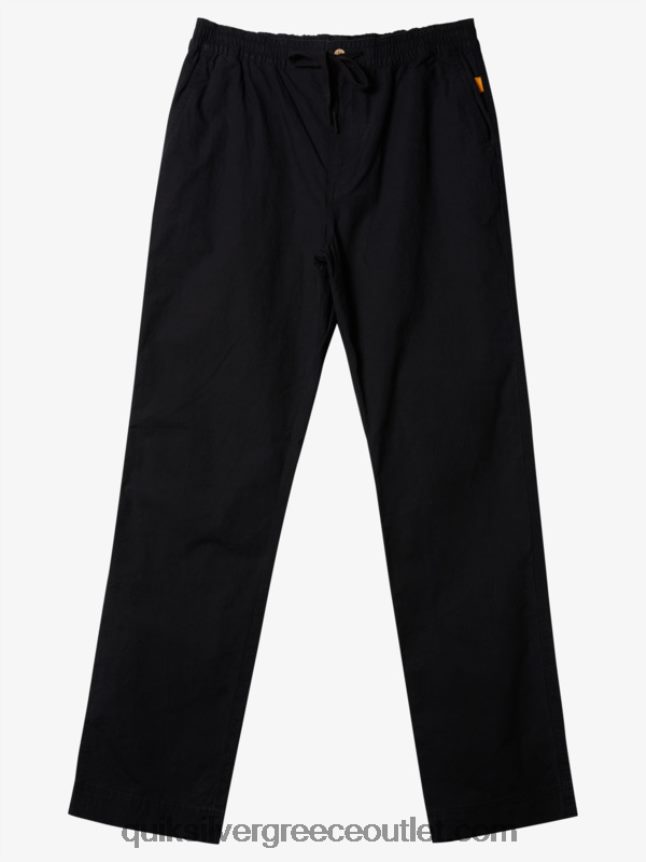 waterman after surf παντελόνι Quiksilver άνδρες 66LP84791 μαύρος