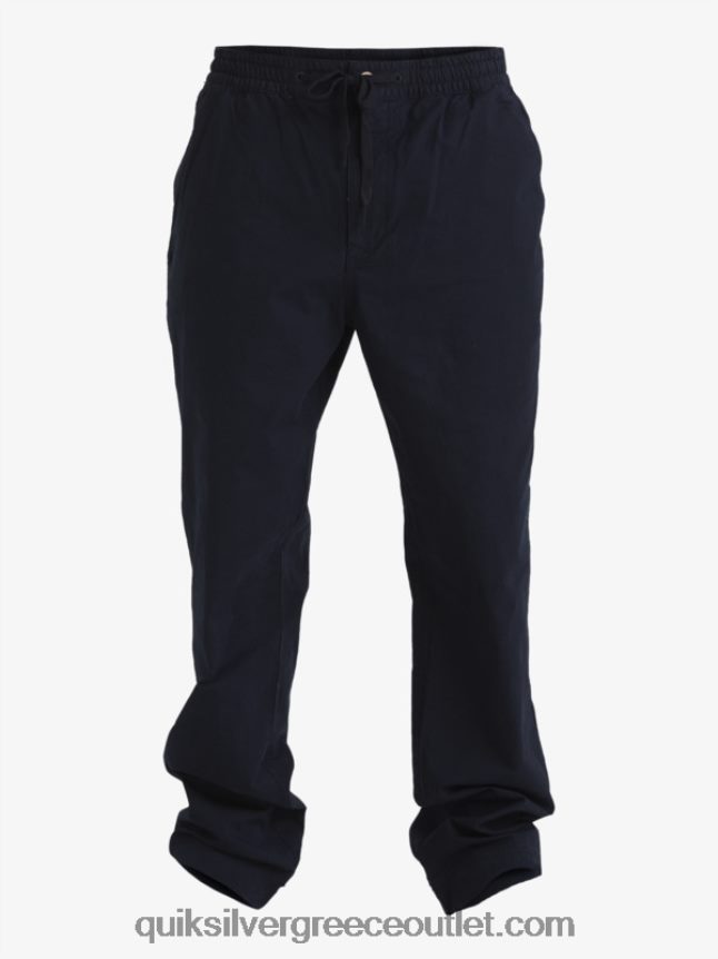 waterman after surf παντελόνι Quiksilver άνδρες 66LP84791 μαύρος