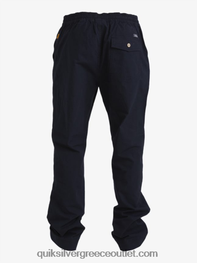 waterman after surf παντελόνι Quiksilver άνδρες 66LP84791 μαύρος