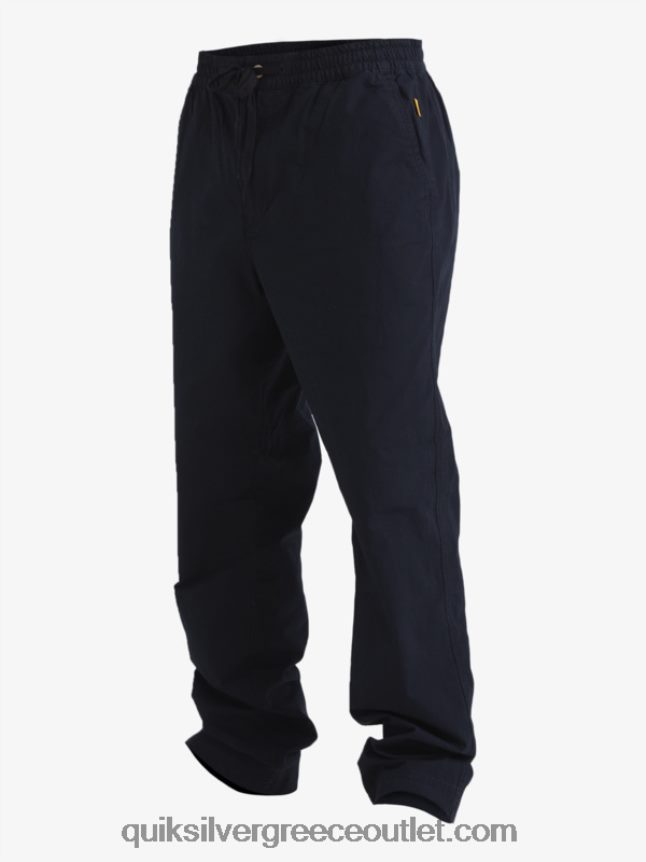 waterman after surf παντελόνι Quiksilver άνδρες 66LP84791 μαύρος