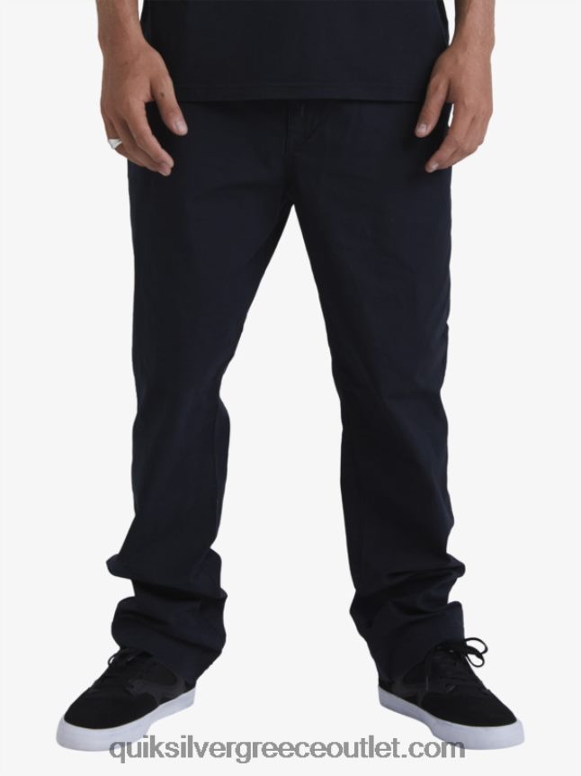 waterman after surf παντελόνι Quiksilver άνδρες 66LP84791 μαύρος