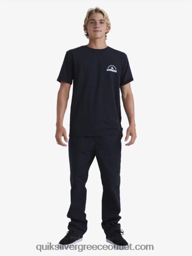 waterman after surf παντελόνι Quiksilver άνδρες 66LP84791 μαύρος