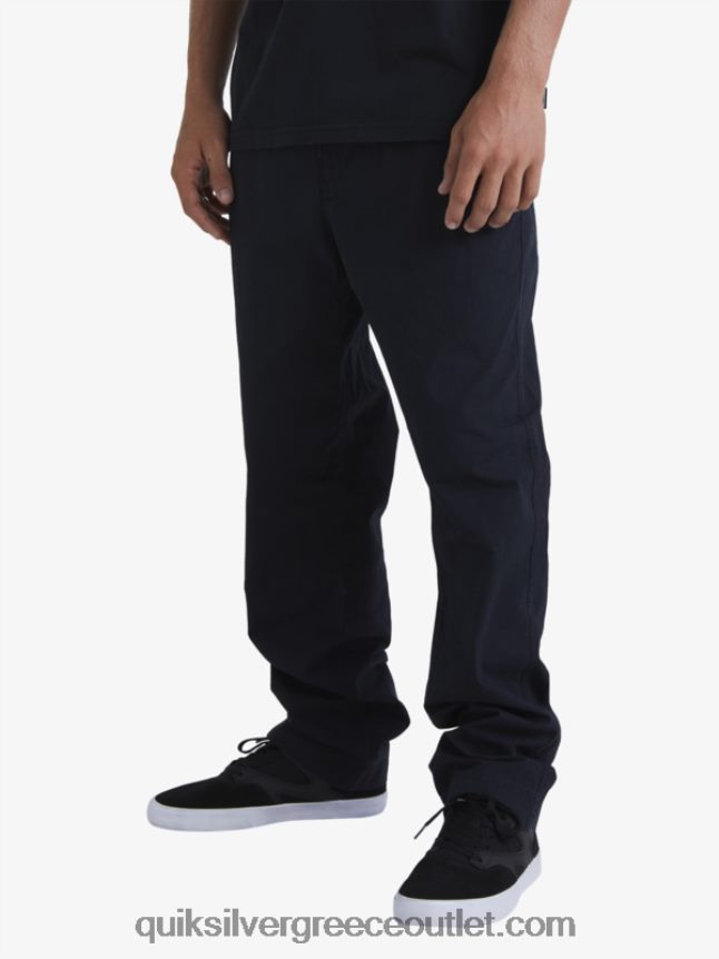 waterman after surf παντελόνι Quiksilver άνδρες 66LP84791 μαύρος