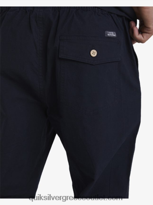 waterman after surf παντελόνι Quiksilver άνδρες 66LP84791 μαύρος
