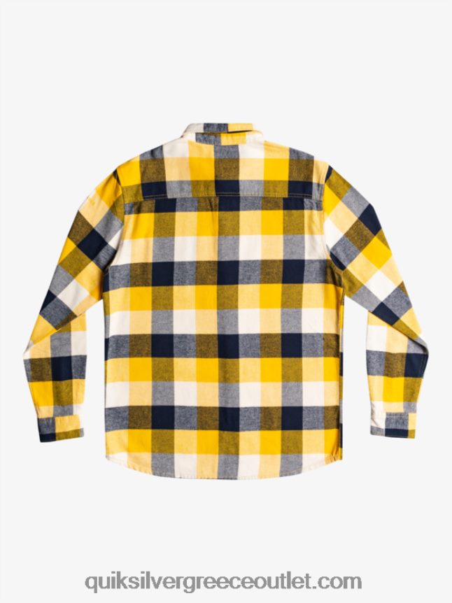 μακρυμάνικο πουκάμισο φανέλας Quiksilver άνδρες 66LP841575 σημύδα μητρική μύγα 223