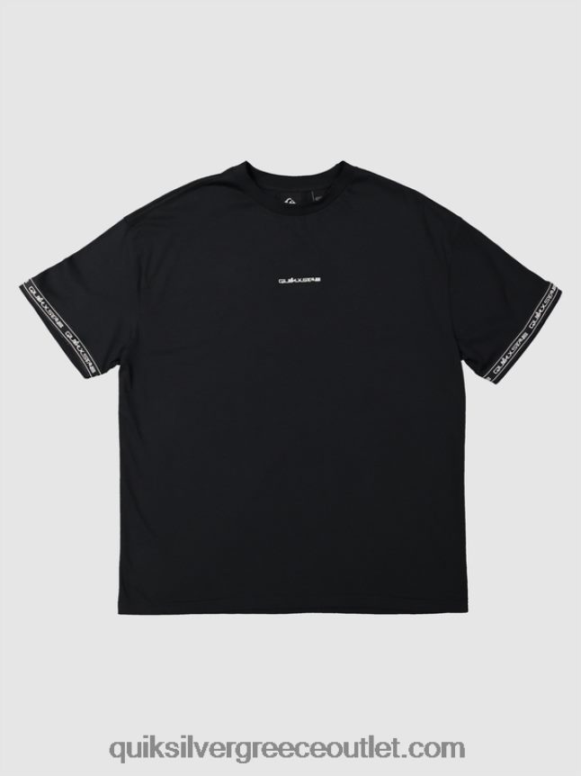 T-shirt της δεκαετίας του '90 Quiksilver x Stab άνδρες 66LP841865 μαύρος