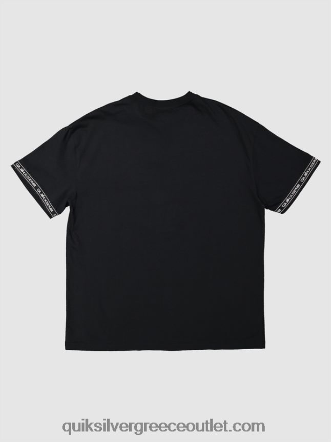 T-shirt της δεκαετίας του '90 Quiksilver x Stab άνδρες 66LP841865 μαύρος